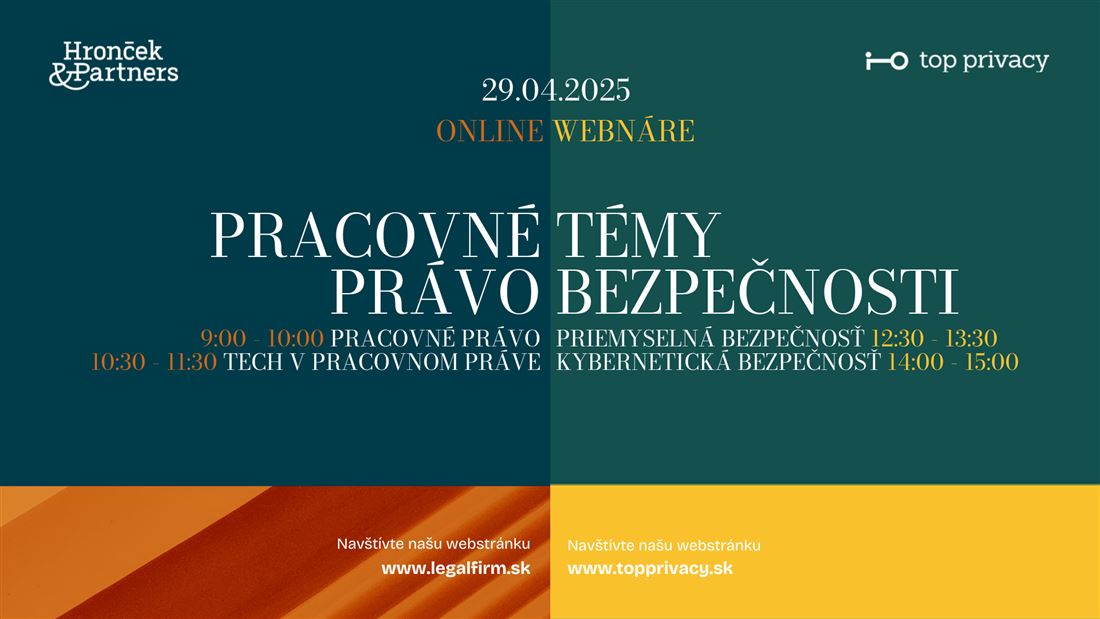 Registrujte sa na Aprílové bezplatné webináre !